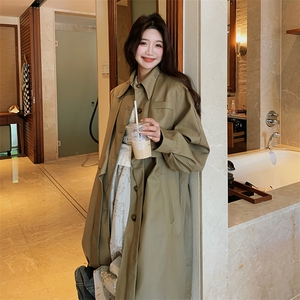 【现货】24早秋新品披肩两件套韩版风衣2401-P195-K255图片