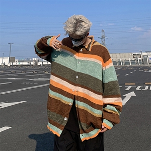 春秋重磅小香风加厚针织开衫宽松高级感小众拉链毛衣外套潮图片