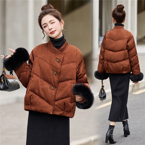 2025年冬季中式保暖羽绒新款羽绒服图片
