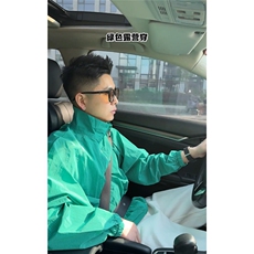 原版有网格夏季立领薄款迷彩防晒衣格纹外套男女FS002/P60，男装防晒衣，星座205-3