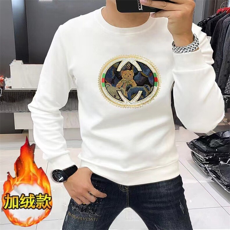 春秋冬华棉卫衣男女圆领宽松范学生情侣款韩版ins港风潮流上,男装卫衣,星座506A