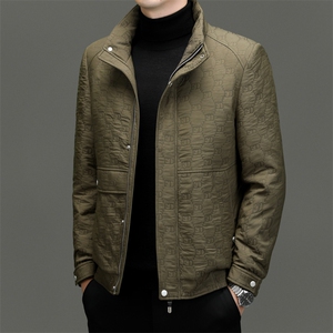BZF2319钱塘2020-2时尚休闲百搭简约冬季厚款中年男士羽绒服P195图片