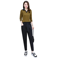 品牌休闲运动套装女2025春季新款减龄洋气妈妈跑步服两件套，女装套装/套裙，梦依杭