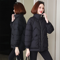 2022时尚休闲立领中年宽松秋冬棉衣外套女，女装棉衣/棉服，雪樱依海