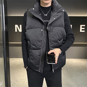 羽绒马甲男冬季店主风立领加厚保暖背心男士外穿坎肩YR8838-P135图片