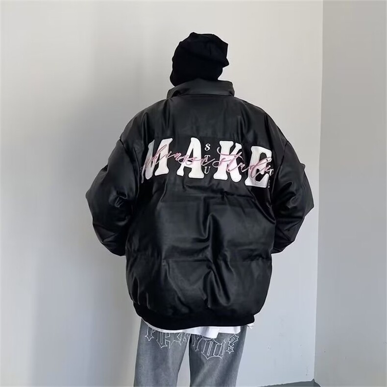 美式潮新款棒球服高街刺绣棉服男女秋冬季棉衣情侣棉袄加厚外,男装棉衣,星座1210-1