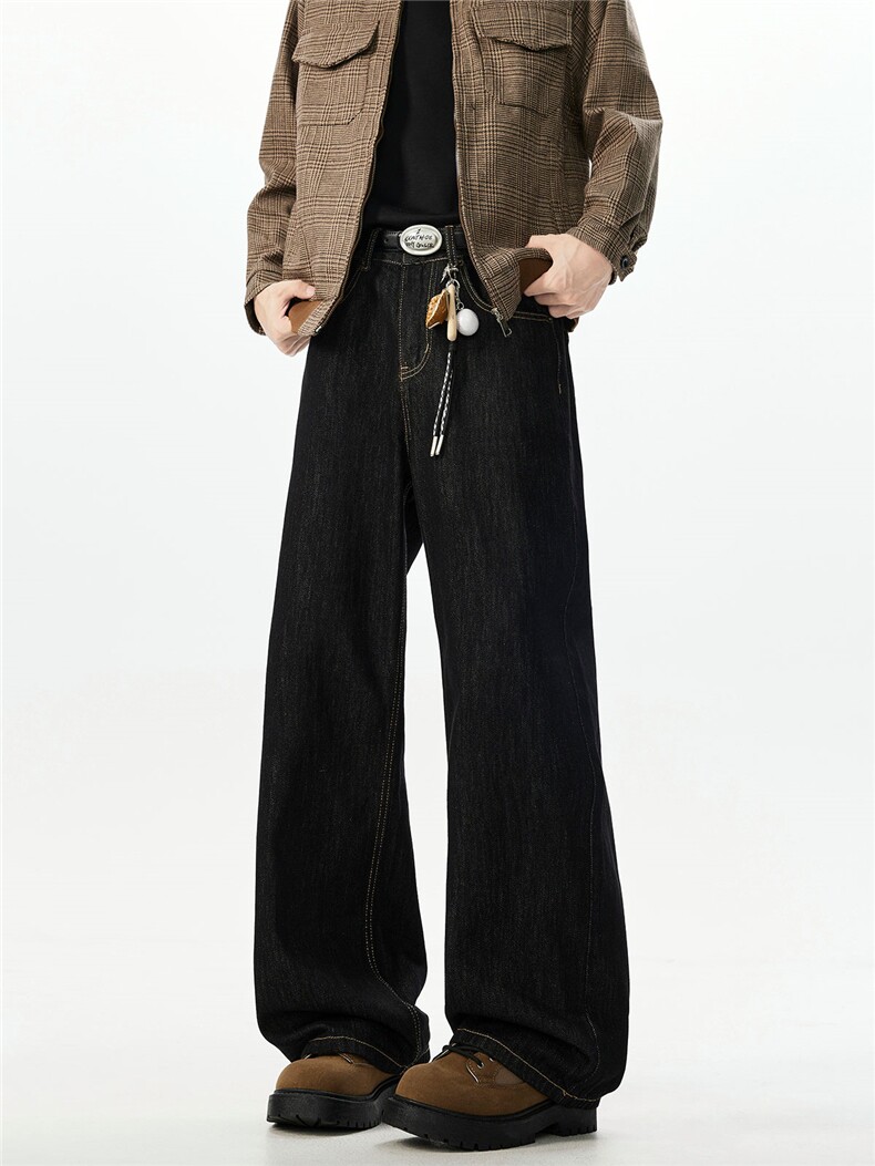 （现货）原色牛仔裤2025秋季美式裤子NK33309-P45控68，男装牛仔裤，电商A421