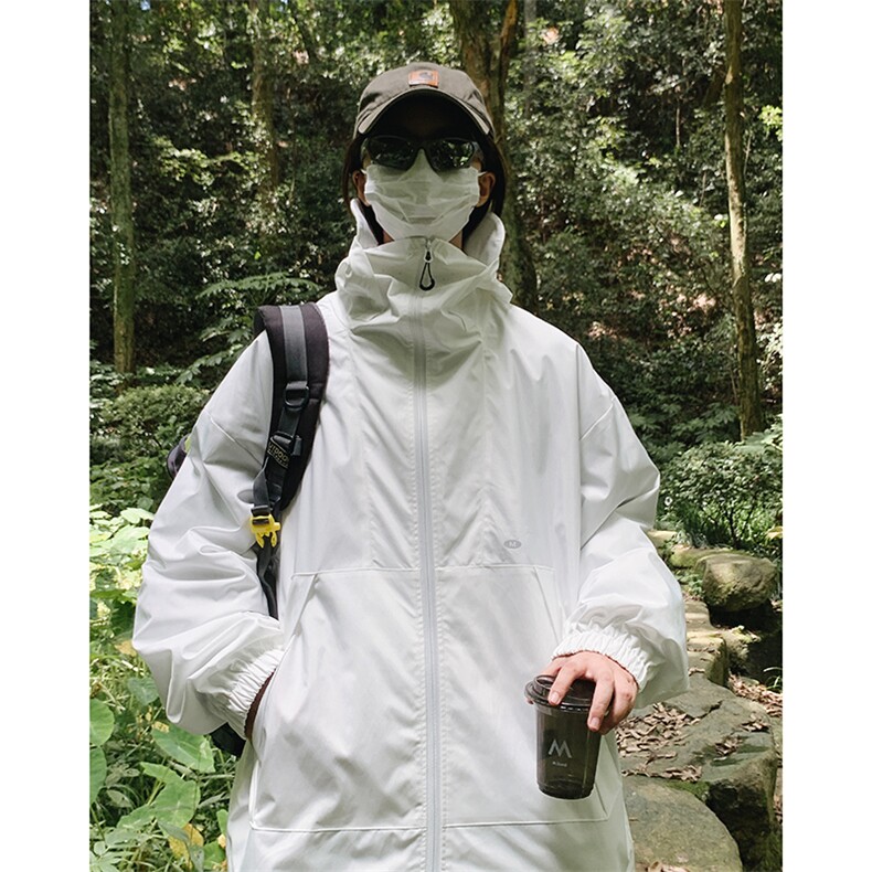 港风大码冲锋衣外套高街户外痞帅连帽夹克XZ213-JK6620-P75控98,男装夹克,星座213
