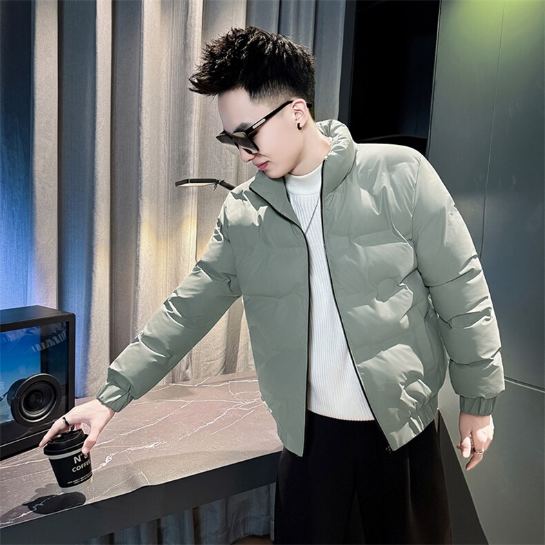 冬季男士压胶工艺棉衣男潮流修身立领棉服外套MY920-P98,男装棉衣,电商A368