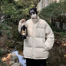 电商DSA028-KBMYC冬季新款麂皮绒立领棉衣男，男装棉衣，电商A028