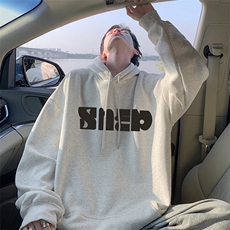 抖音得物供货可提供视频秋冬重磅美式宽松连帽卫衣DL2041，男装卫衣，电商A486