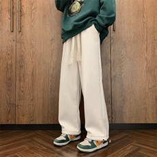 8XL-M羊羔绒卫裤男加肥加大码加厚加绒运动裤男胖子9029P45控68，男装休闲裤，电商D206-1