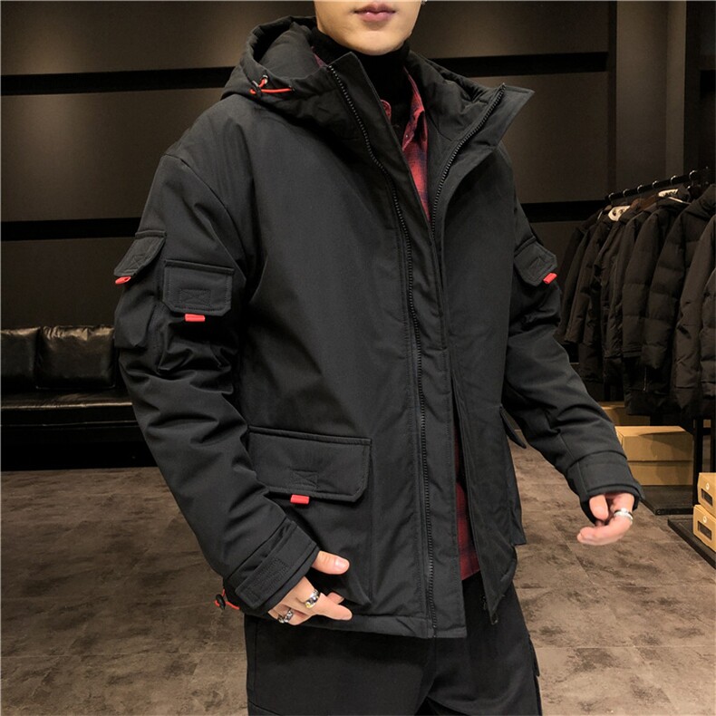 M-8XL男冬装加棉加绒连帽工装棉衣外套5032-1_M06,男装棉衣,星座1516-1