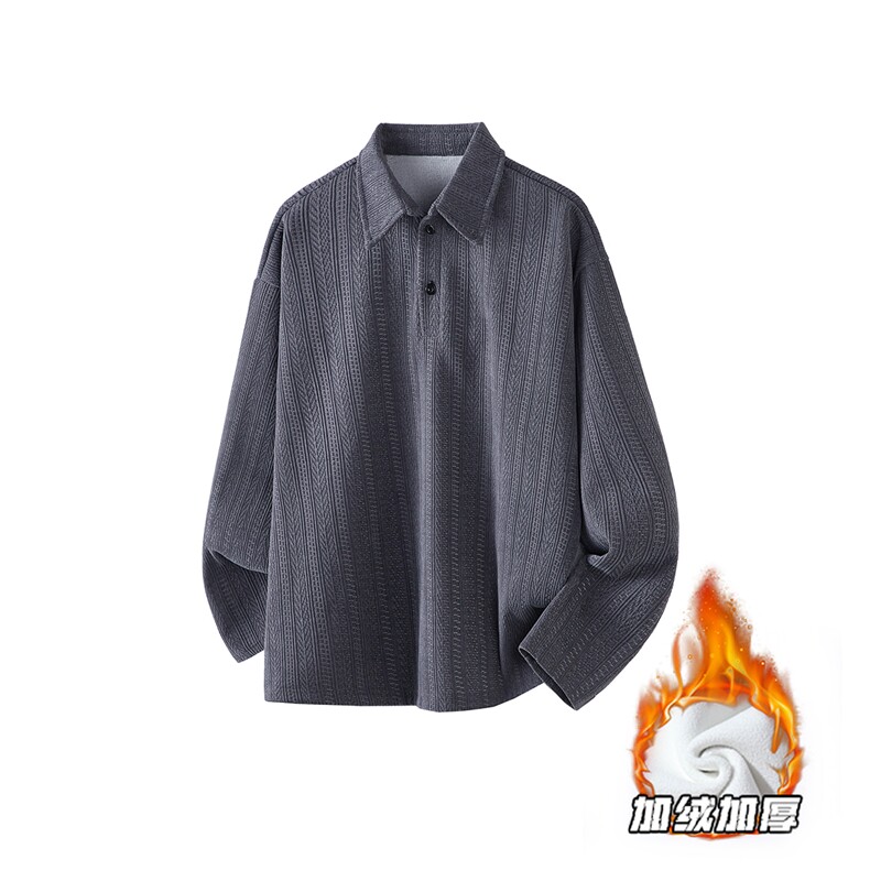 现货T1015-常规P35特控68加绒P40特大码麦穗条长袖卫衣白底图,男装卫衣,电商D232