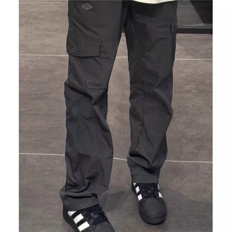 【网图现货】美式复古宽松直筒速干长裤K134/P40,男装休闲裤,星座205-3