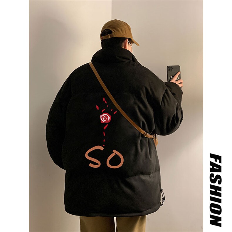 电商DSA028-MYC7731P100冬季新款麂皮绒立领棉衣男控138,男装棉衣,电商A028