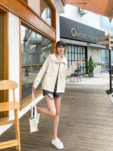 水洗休闲小外套，其它，百变诱惑