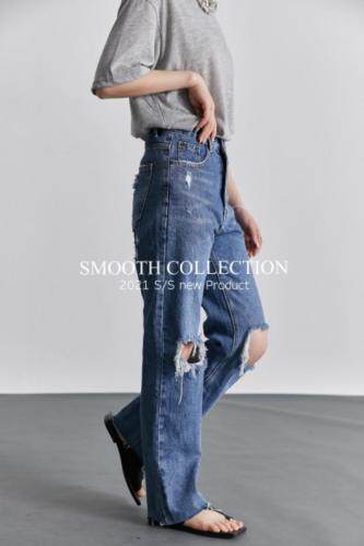新款现货牛仔裤smlxl，女装牛仔裤，SMOOTH