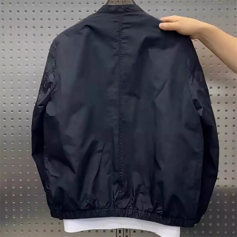 W9183-P58网图现货春季新款原版高质量防水立领休闲夹克外套,男装夹克,星座1608-2