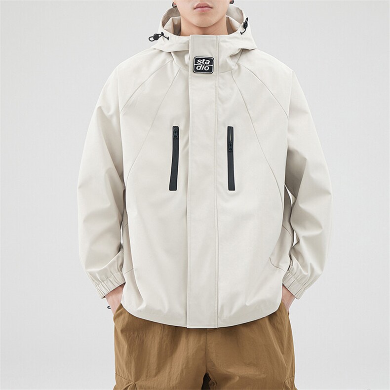 秋季现货户外夹克男连帽冲锋衣外套DSA157B-JK7812-P68,男装夹克,电商A157B