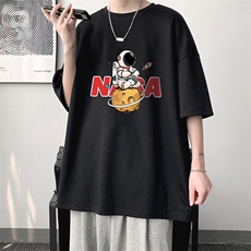 纯棉短袖t恤男大码半袖打底衫宽松体恤衫DX17289-P20大皂风，男装T恤，电商A040