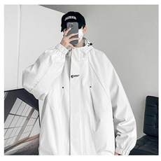 J745-P50冲锋衣外套男款春秋季2025新款冬户外登山服潮牌，男装夹克，电商B323A