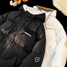 【量大有差】防水小牛津连帽冲锋棉衣棉服棉袄三防面包服1606-P80，男装棉衣，星座207