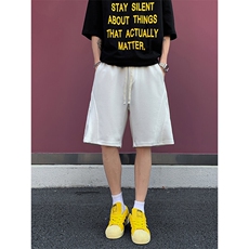 特P30无差价新款夏季潮流设计百搭时尚短裤-HK7800港风自拍，男装牛仔裤，电商A003