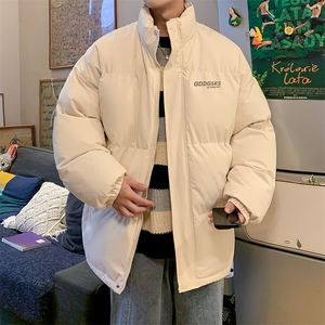 冬季情侣百搭面包服男潮大码休闲保暖棉衣立领加厚外套MY1169图片