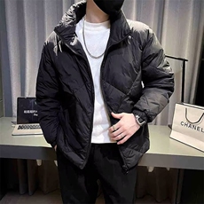 百搭原宿保暖棉服防风夹棉短款面包服连帽休闲棉衣棉袄日系时尚，男装棉衣，星座1013-1