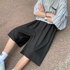 男士短裤夏季宽松韩版潮西装五分裤潮牌ins休闲小西裤DX2166-p28，男装牛仔裤，星座1008-1