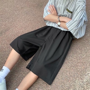 男士短裤夏季宽松韩版潮西装五分裤潮牌ins休闲小西裤DX2166-p28图片