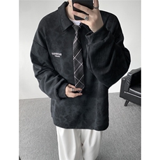 WY5536-P35特控68加领带P40特M-5XL扎染宽松中性卫衣，男装卫衣，电商D232