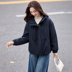 夹棉加厚短外套女2025冬季新款小个子棉衣棉服休闲加绒派克服图片