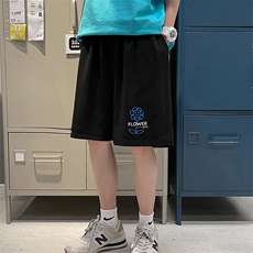 冰丝短裤男士大码宽松休闲五分裤男运动中裤MK37274-P15，男装休闲裤，电商A040