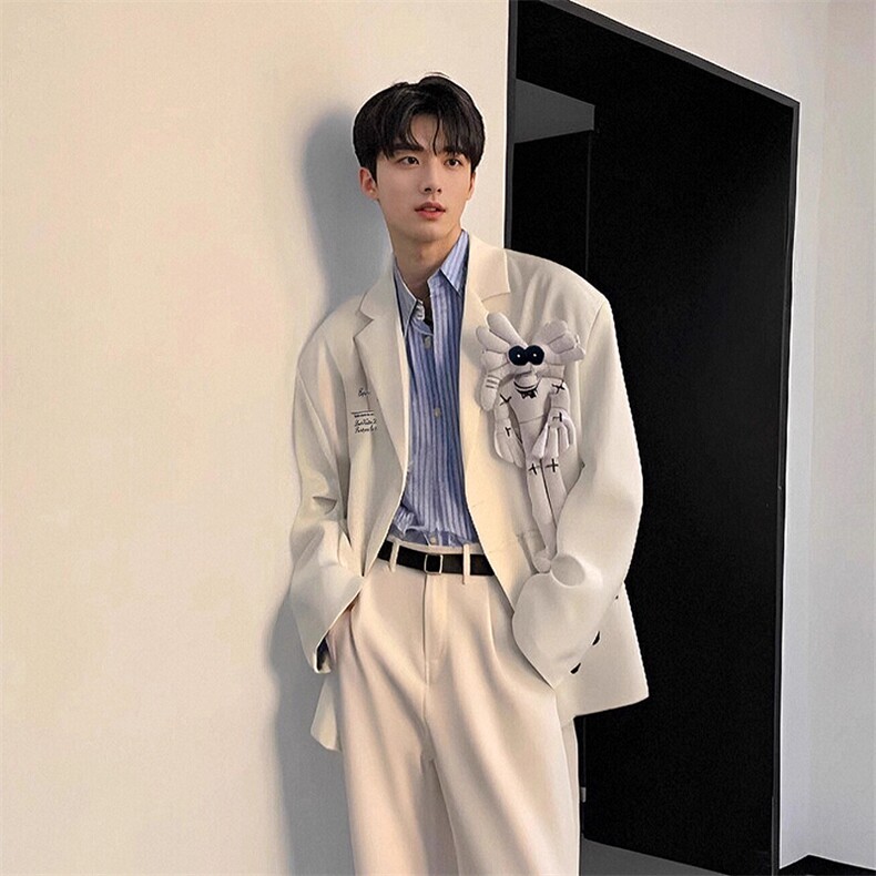 西装M-2XL货号2155Y-P110控138；西裤M-2XL货号2155K-P65控85，男装西服套装，星座112A