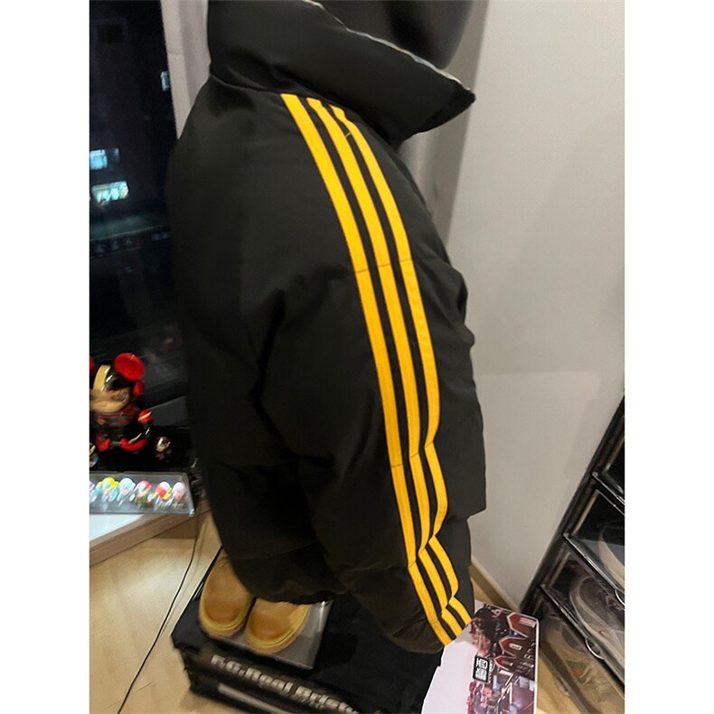 秋冬新款港风条纹刺绣立领保暖棉服面包服XZ213-MY5529-P98控128,男装夹克,星座213