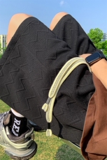 重磅肌理感提花五分短裤男夏季休闲运动篮球裤XZ514-2-1535-P38，男装牛仔裤，星座514-2(原B239)