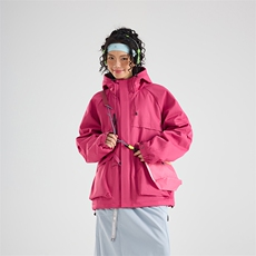 现货5W件冬季三防美式boxy解构连帽雪山冲锋衣棉衣男女棉服厚外套，男装夹克，电商A486-1