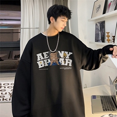 直播360克重磅美式潮牌印花卫衣Y121特P28同步供应华棉品质，男装卫衣，电商A486