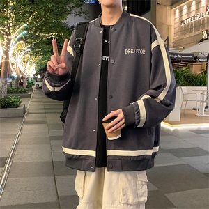 春季棒球服男女新款夹克休闲外套XZ102B-1-JK2609P85图片