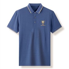 POLO衫男士短袖t恤翻领2023夏季新款潮牌休闲商务男装上衣，男装T恤，电商B212（原钱塘6029）