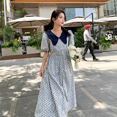 【新款有现货】小众碎花连衣裙82366-P105-K145，女装连衣裙，辉之琳