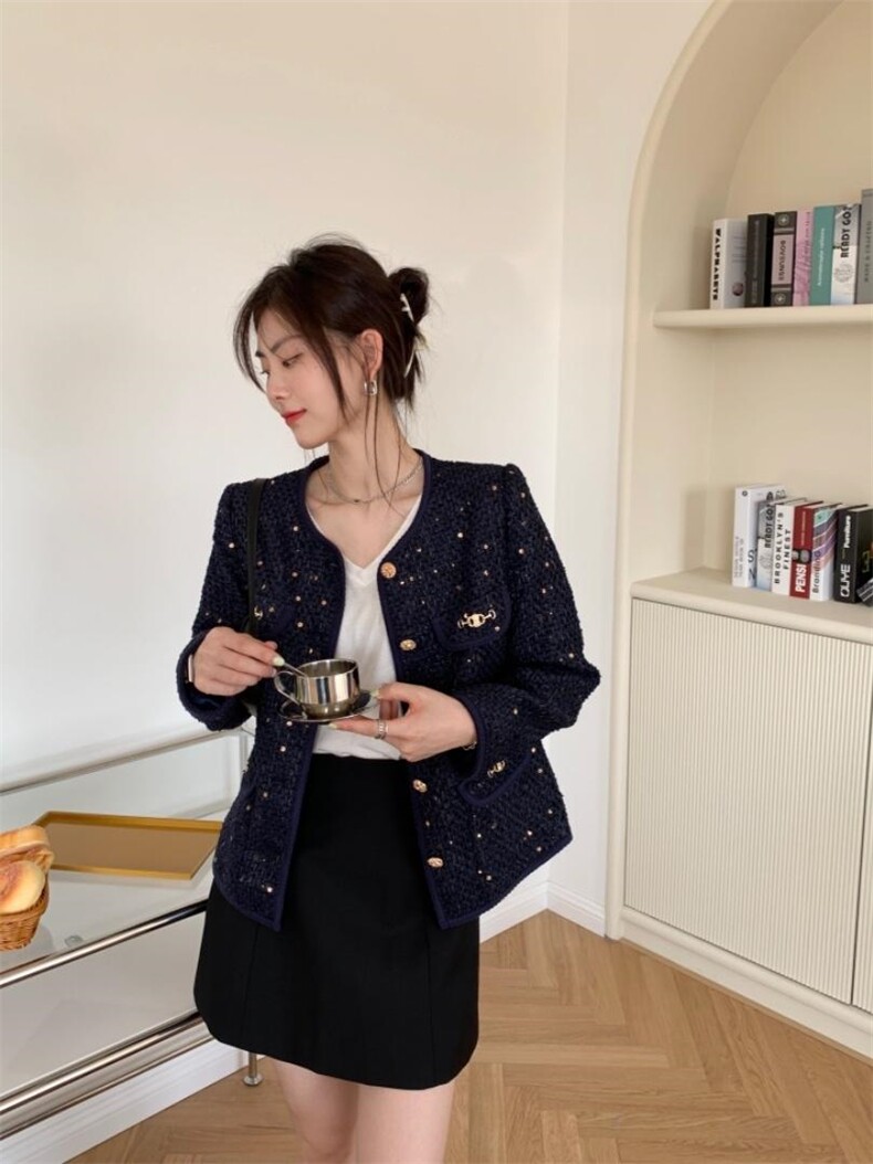 定制亮片面料小香，其它，深度