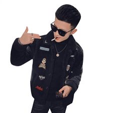 社会小伙冬季羊羔毛夹克毛呢休闲棉衣外套大货主推M902-P128控160，男装毛呢大衣，星座308A