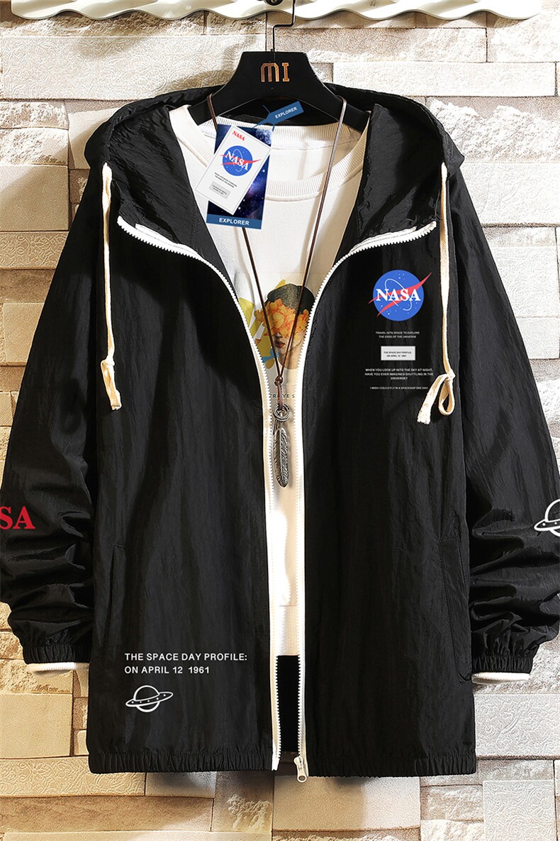 FS63243-P55NASA薄款防晒衣男透气防紫外线钓鱼外套冰丝防晒服,男装夹克,电商A040A