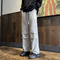 机能风冲锋裤子男露营风徒步伞兵裤山系户外防风工装裤K4372-P35，男装休闲裤，星座412-3