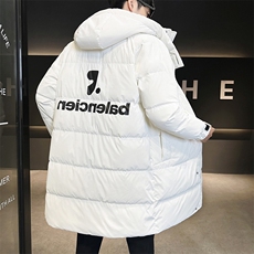 长款男冬季加厚2025新款连帽休闲外套男A313-9909-P260，女装短外套，电商A313