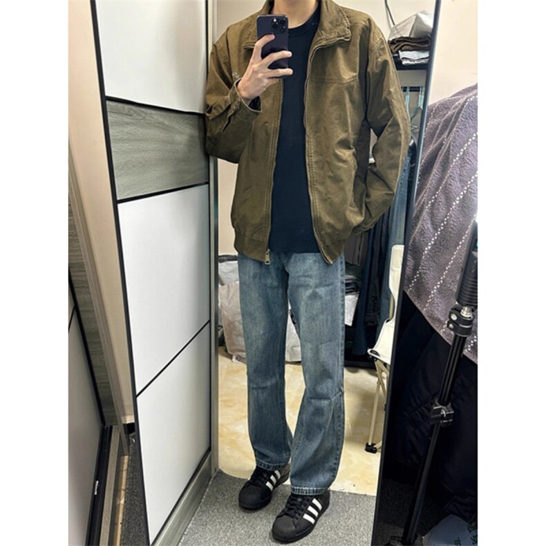 706-1-JK8212-P68特P现货秋季哈灵顿工装夹克男vibe美式外套,男装夹克,星座706-1