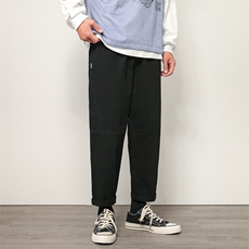 休闲裤男2021春秋季新款工装裤潮束腿裤长裤ins超火的裤子DS912TP35，男装休闲裤，电商A102